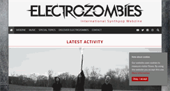 Desktop Screenshot of electrozombies.com